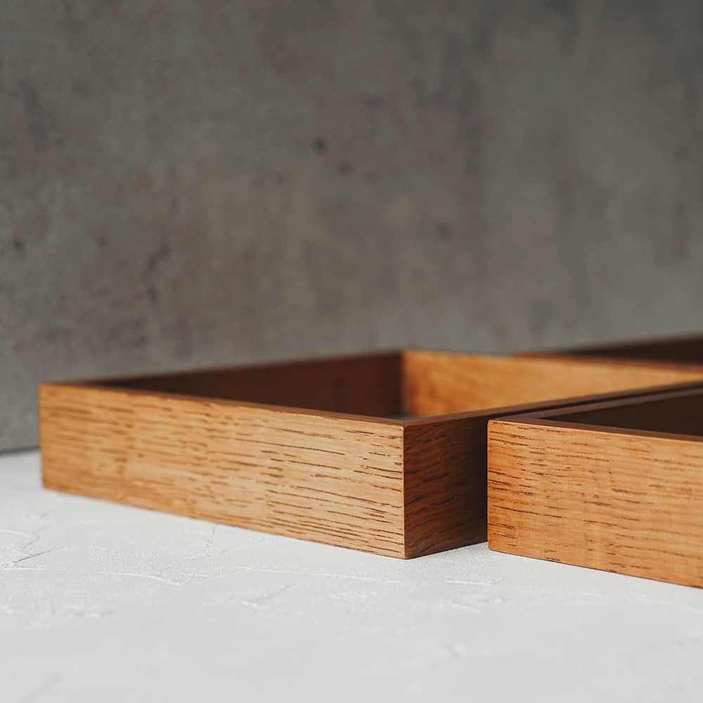 Shadow Box Frame Set with Tray - Image 2