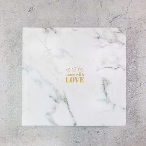 Marble + Gold Foil