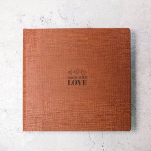 Terracotta + Debossed